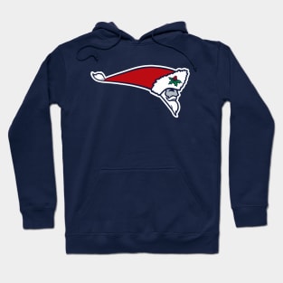 Patriots Flying Santa Logo Hoodie